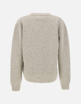 Maglione in lana con firma Margiela S52HL0065 M13288806S MM6 MAISON MARGIELA 