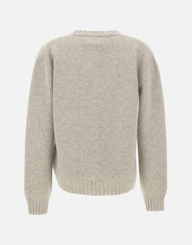 Maglione in lana con firma Margiela S52HL0065 M13288806S MM6 MAISON MARGIELA 
