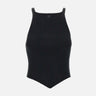 "Signature point rib knit" VESMTO042FI0001 BLACK COURREGES 