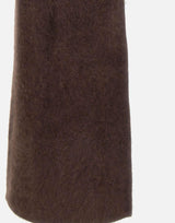 "Brushed skirt" 24561 MOCHA SOFT GOAT 