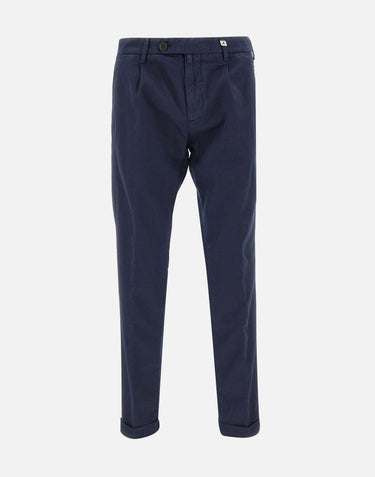 Pantaloni "Zeus P" in cotone e lino 24M19L85 037 MYTHS 
