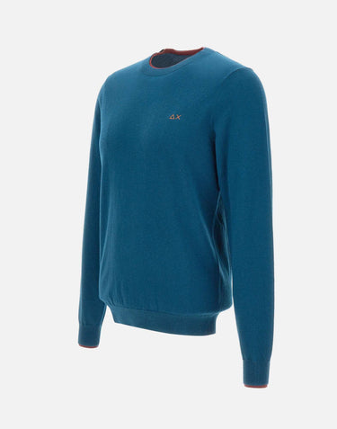 Maglia in lana e cotone K45141 78 SUN68 