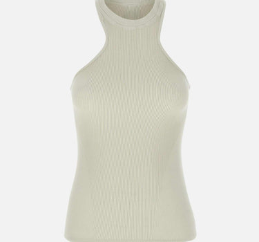 "Ribbed jersey tank top" PS25441200 000 ANDREADAMO 