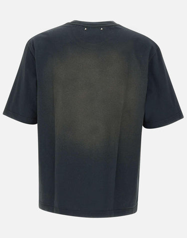 T-shirt in jersey di cotone GUP01873 P00236290498 GOLDEN GOOSE 