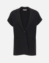 Blazer in maglia smanicato 194107 013 KANGRA 