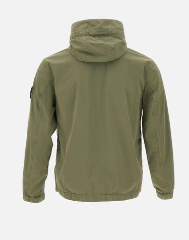 Giacca in twill di cotone stretch 4100077S0A10 V005G STONE ISLAND 