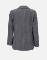 Blazer in denim UF5141D0266 87457 LIU-JO 