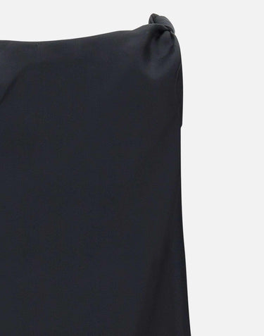Top "Remy"  in seta REMY BLACK LOULOU STUDIO 