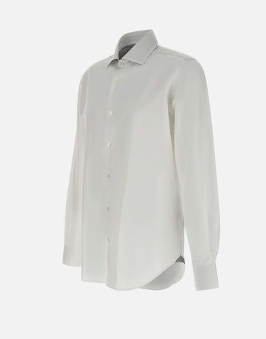 Camicia in cotone e lino K75CAMH03 TES0I35301 ELEVENTY 