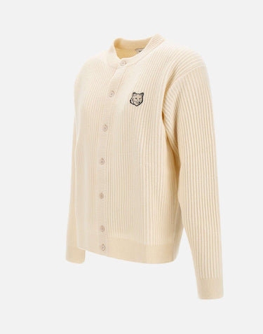 "Fox head cardigan" PM00508KT1149 P700 MAISON KITSUNE' 
