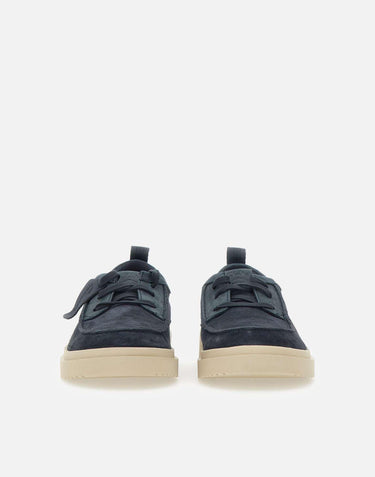 Stringate "Polden Moc Suede" 180866 NAVY CLARKS 