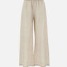 Pantaloni in lino W01281081 LTBROWN MAURIZIO MYKONOS 