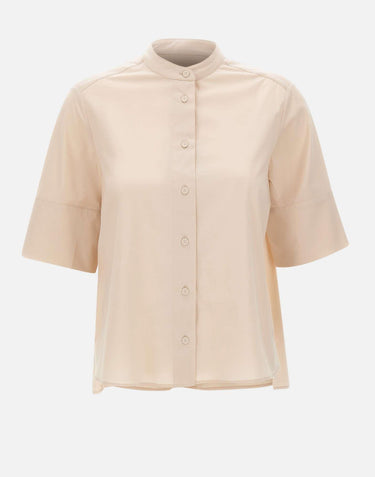 Camicia con collo alla coreana 5011P000319N 002 ELENA MIRO' 