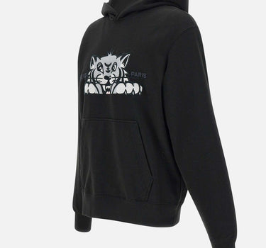 Felpa "Happy tiger" in cotone FF55SW2644MF 99J KENZO PARIS 