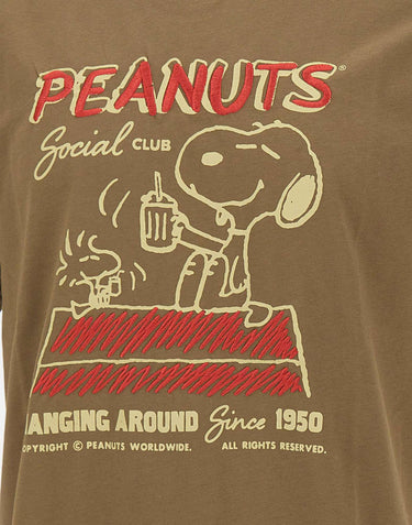 T-shirt con disegno Peanuts F026627A 5578 ICEBERG 