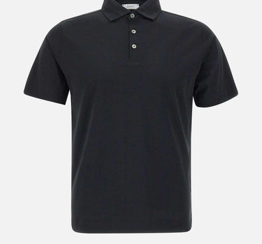 Polo in cotone Supima DK87102 NERO DIKTAT 