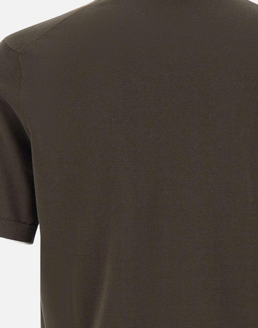 Maglia a maniche corte con profili a contrasto 301421 232 KANGRA 