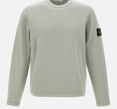 Felpa in cotone biologico a punto rete 6100011S0297 V0055 STONE ISLAND 