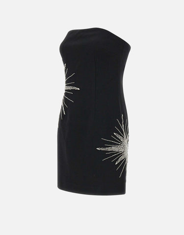 Abito "Estella" 24041702 BLACK REBECCA VALLANCE 