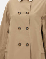 Trench doppiopetto in gabardine F239P000182N 012 ELENA MIRO'