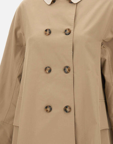 Trench doppiopetto in gabardine F239P000182N 012 ELENA MIRO'