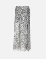 Gonna midi in pizzo 25AJJU598PA0244 V912 RABANNE 