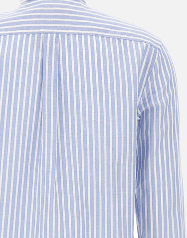 Camicia in cotone e lino classic-Fit 211971514 503 POLO RALPH LAUREN 