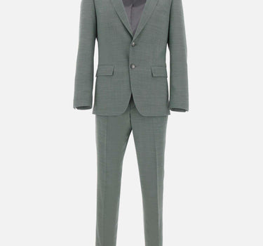 Abito due pezzi slim fit con micromotivo 50557252 348 BOSS 