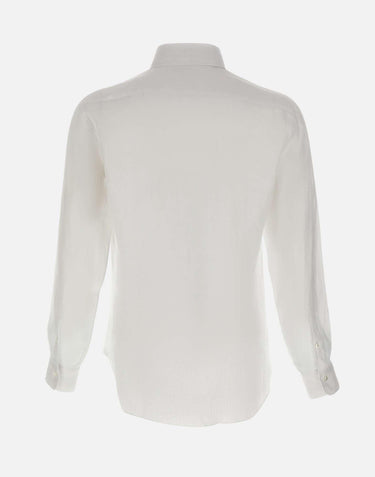 Camicia in lino NSFR2P0154108U 0001 BARBA 