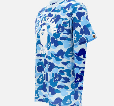 T-shirt "College ABC Camo" 001CSM301011M BLUE BAPE 
