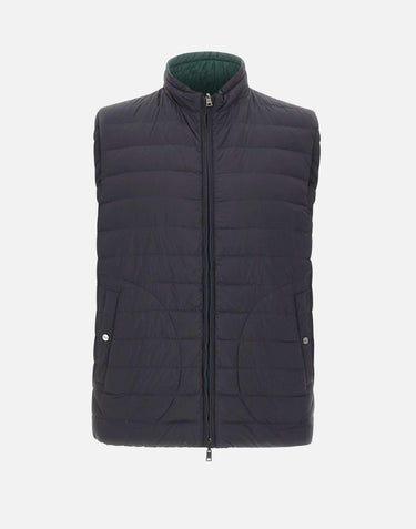 Gilet reversibile in nylon ultralight PI001320U 12020Z7892 HERNO 