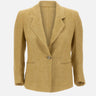 Blazer aderente in lino delavé 2613041092200 003 MARELLA 