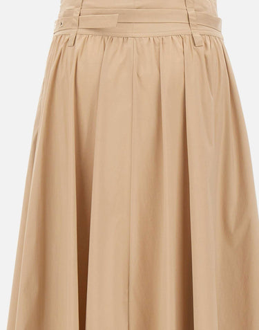 Gonna midi in popeline CA6274T297A P9574 LIU-JO 