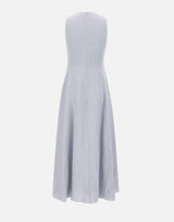 Abito lungo in lino M80ABIK03 TES0I139130 ELEVENTY 