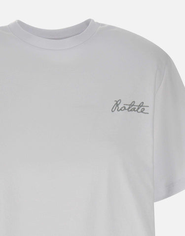 "Boxy logo t-shirt" 112095400 110601 ROTATE BIRGER CHRISTENSEN 