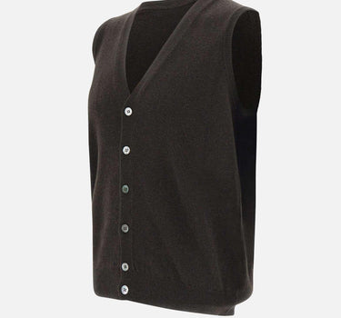 Gilet in lana e cashmere CB1SM WC12R190 FILIPPO DE LAURENTIIS 