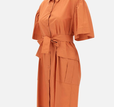 Abito in popeline di cotone QP1MR013 7032 KAOS 