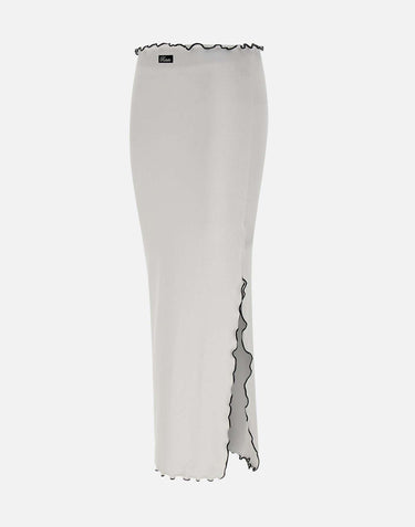 "Rib long midi skirt" 113654 400 ROTATE BIRGER CHRISTENSEN 