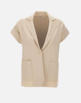 Blazer in maglia smanicato 194107 236 KANGRA 