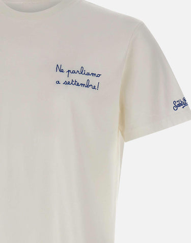 T-shirt "Portofino a Settembre" POT0001 04425L MC2 SAINT BARTH 