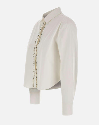 Camicia con dettaglio gioiello RP1NT020 1041 KAOS 