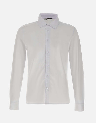 Camicia in jersey piquet 340035 001 KANGRA 