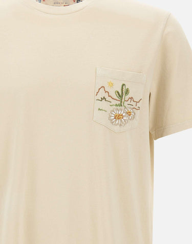 T-shirt "Naif" in cotone NAIFR00468 CORDA BOB 