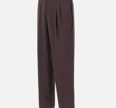 Pantaloni in twill drappeggiato 50561961 207 BOSS 