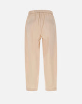 Pantaloni affusolati in cotone P000Z000179N 002 ELENA MIRO' 
