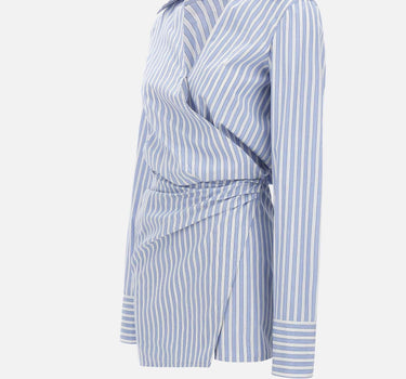 "Mini dress " in cotone 250WCA00394 CCC051AA870 THE ATTICO 