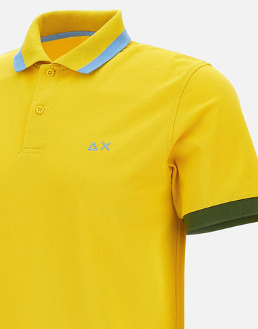 Polo "Big stripes on collar" A35112 23 SUN68 
