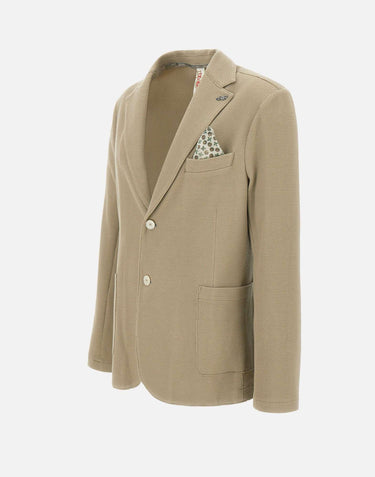 Blazer "Mick480" in cotone MICK480M T480BEIGE BOB 
