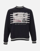 Felpa con stampa Looney Tunes E0326317 9000 ICEBERG 