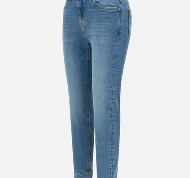 Jeans "Stefy" in denim di cotone QP6CR002 3019 KAOS 